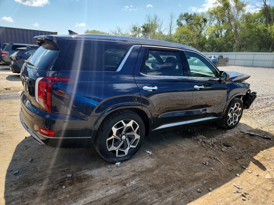 60764836 :رقم المزاد ، KM8R7DHE4NU371135 vin ، 2022 Hyundai Palisade مزاد بيع