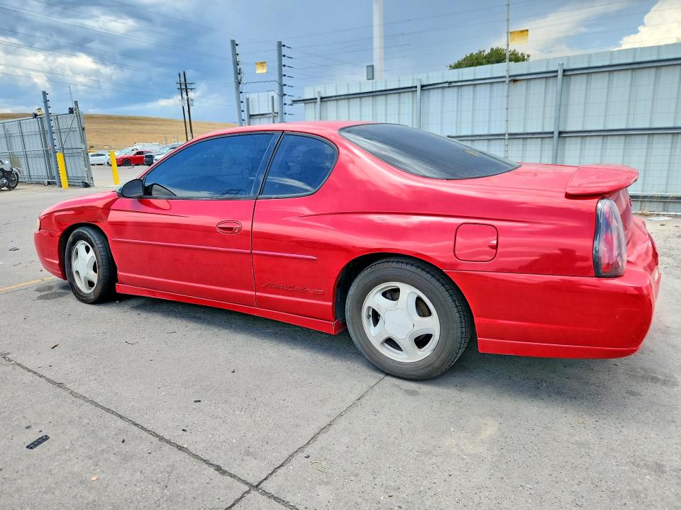 2002 Chevrolet Monte Carlo მანქანა იყიდება აუქციონზე, vin: 2G1WX15K129235997, აუქციონის ნომერი: 62408336