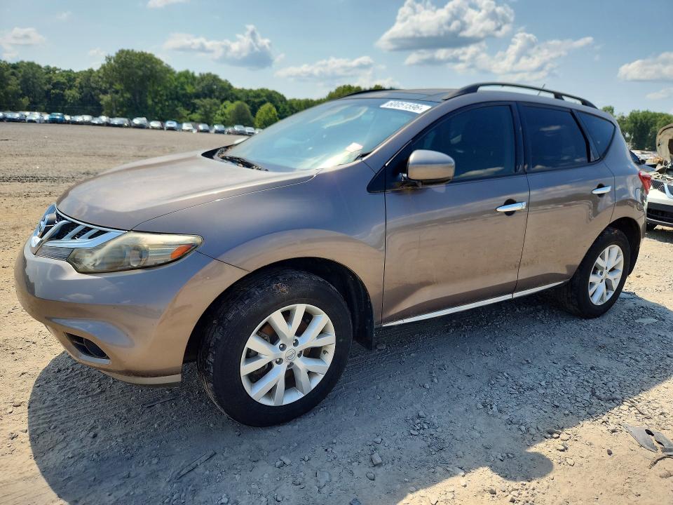 Продажа на аукционе авто 2011 Nissan Murano, vin: JN8AZ1MU8BW066474, номер лота: 60051596