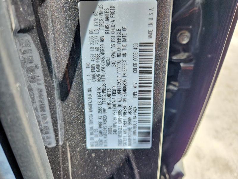 62527136 :رقم المزاد ، 7MMVABDL8TN479424 vin ، 2026 Mazda Cx-50 مزاد بيع