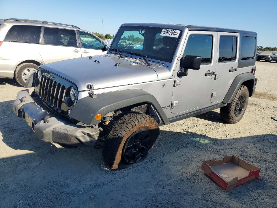 2016 Jeep Wrangler Unlimited მანქანა იყიდება აუქციონზე, vin: 1C4BJWDG0GL224538, აუქციონის ნომერი: 60887646