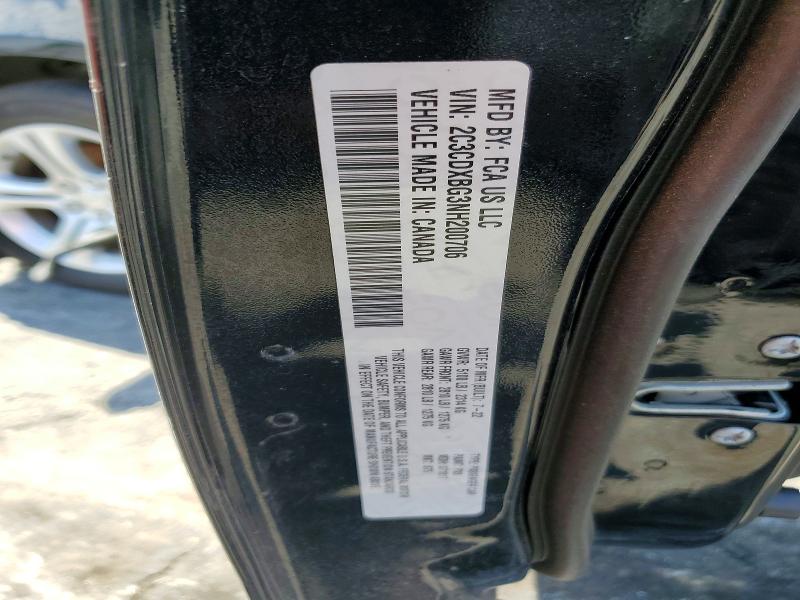 Продажа на аукционе авто 2022 Dodge Charger, vin: 2C3CDXBG3NH200706, номер лота: 59393046
