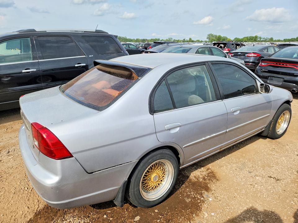 60569266 :رقم المزاد ، 1HGES267X2L004656 vin ، 2002 Honda Civic مزاد بيع