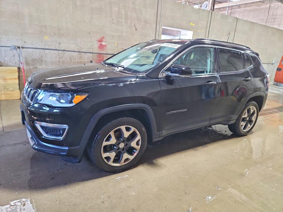 Продажа на аукционе авто 2018 Jeep Compass, vin: 3C4NJDCBXJT341353, номер лота: 61001406