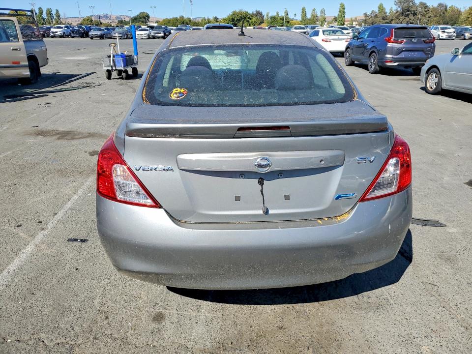 2014 Nissan Versa მანქანა იყიდება აუქციონზე, vin: 3N1CN7AP6EK450497, აუქციონის ნომერი: 61052886