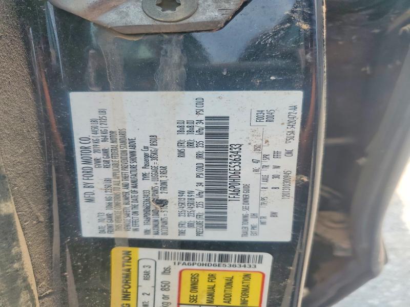 2014 Ford Fusion მანქანა იყიდება აუქციონზე, vin: 1FA6P0HD6E5363433, აუქციონის ნომერი: 62593846