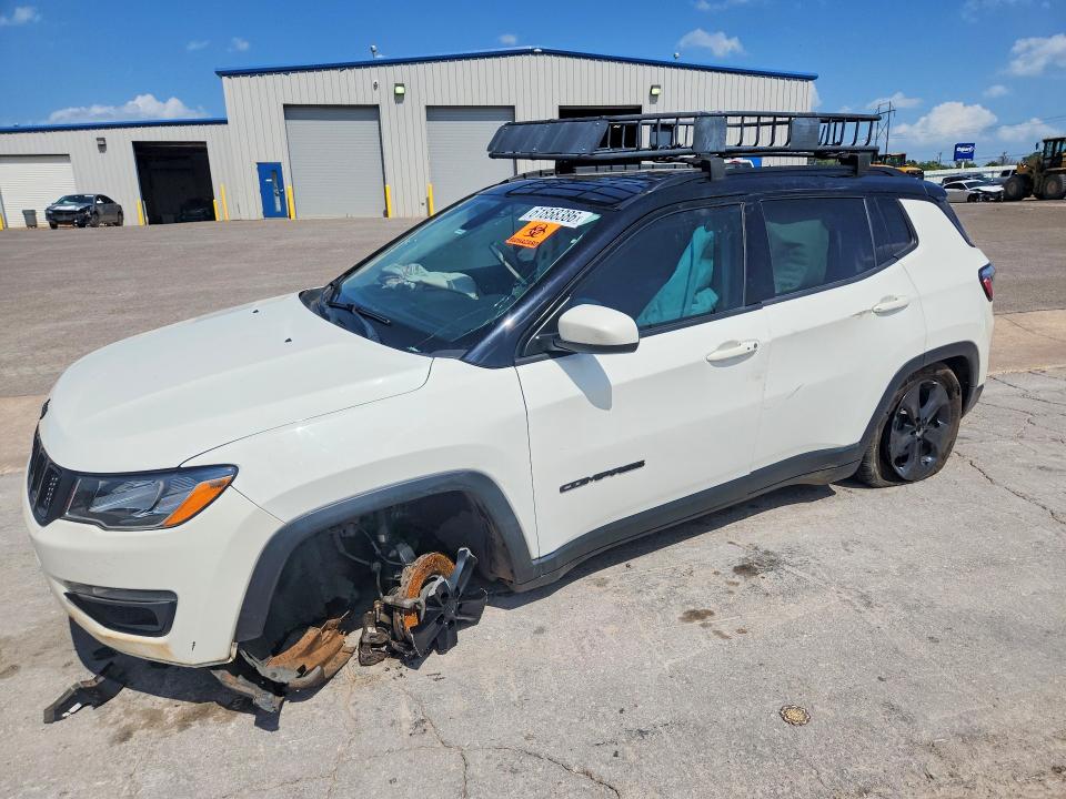 61858386 :رقم المزاد ، 3C4NJDBB0MT547688 vin ، 2021 Jeep Compass مزاد بيع