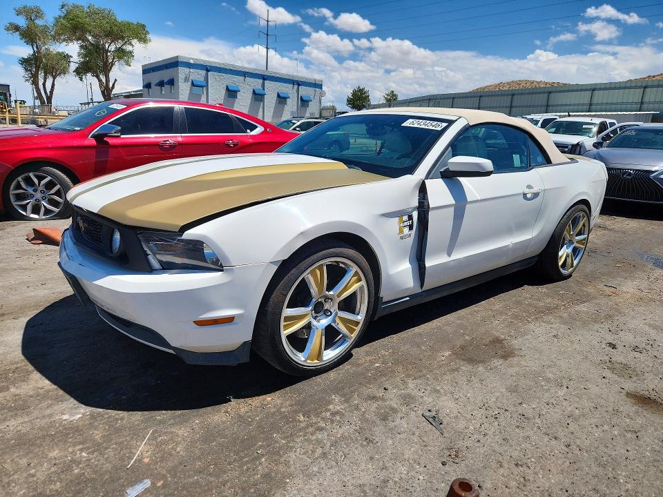 62434546 :رقم المزاد ، 1ZVBP8FHXA5141336 vin ، 2010 Ford Mustang مزاد بيع