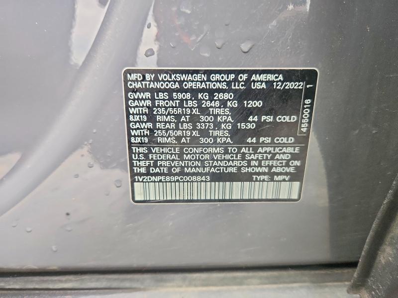 Aukcja sprzedaży 2023 Volkswagen Id.4, vin: 1V2DNPE89PC008843, numer aukcji: 62348076