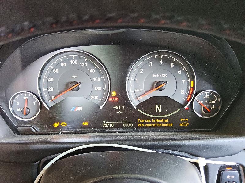 2016 Bmw M4 მანქანა იყიდება აუქციონზე, vin: WBS4S9C56GK578859, აუქციონის ნომერი: 62523516