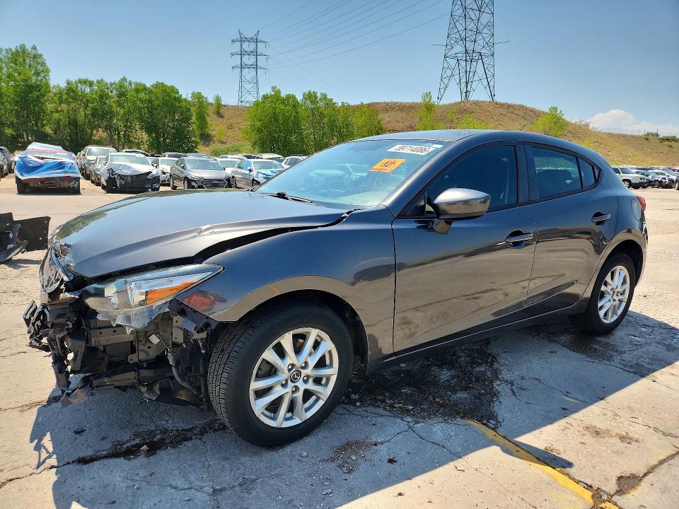 59714086 :رقم المزاد ، 3MZBN1K77HM128090 vin ، 2017 Mazda 3 مزاد بيع