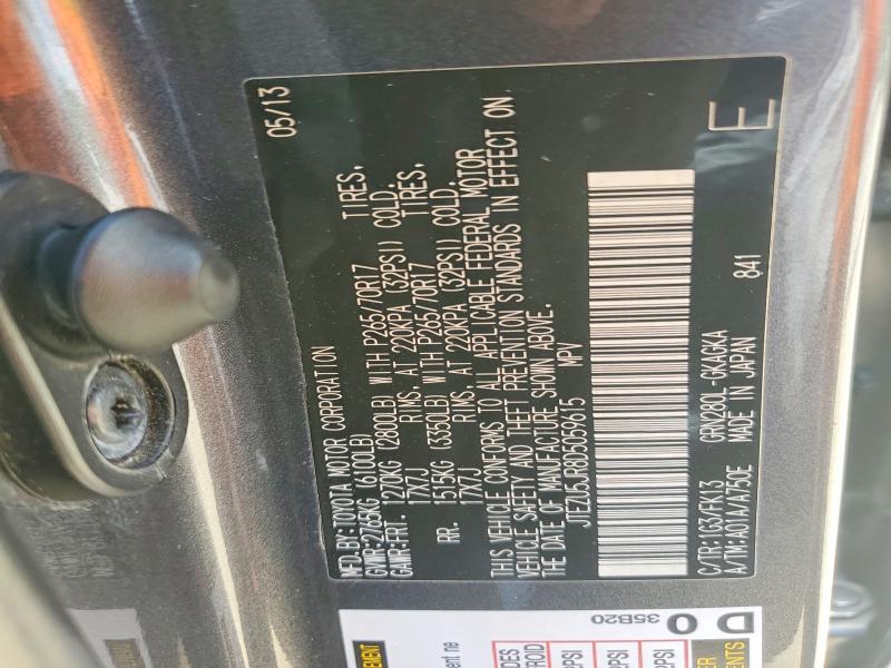Продаж на аукціоні авто 2013 Toyota 4runner, vin: JTEZU5JR8D5059615, номер лоту: 61385816