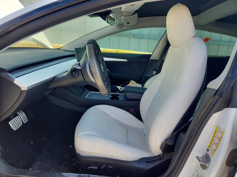 59701376 :رقم المزاد ، 5YJ3E1EC3MF973341 vin ، 2021 Tesla Model 3 مزاد بيع