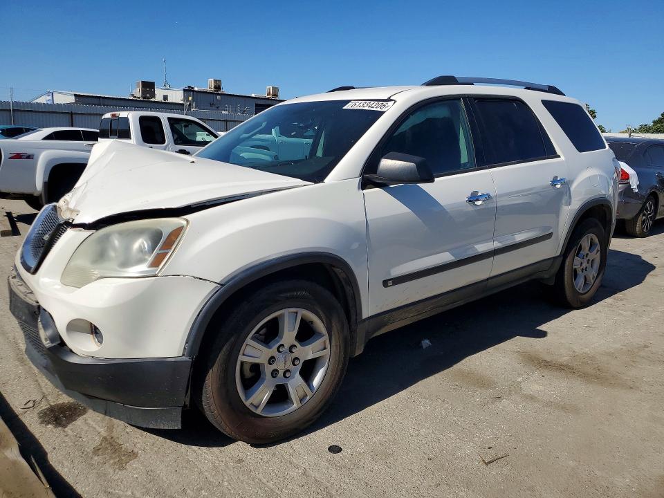 61334206 :رقم المزاد ، 1GKLVKED3AJ156717 vin ، 2010 Gmc Acadia مزاد بيع