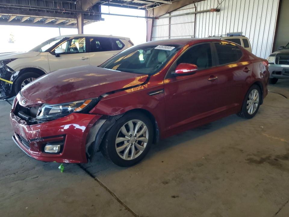 2015 Kia Optima მანქანა იყიდება აუქციონზე, vin: 5XXGN4A7XFG455237, აუქციონის ნომერი: 60638666