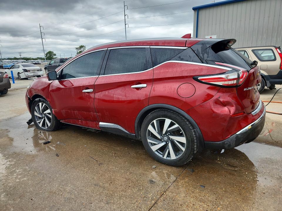 62156826 :رقم المزاد ، 5N1AZ2MG9JN128900 vin ، 2018 Nissan Murano مزاد بيع