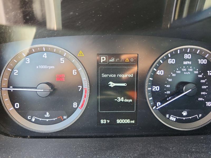 2015 Hyundai Sonata მანქანა იყიდება აუქციონზე, vin: 5NPE34AF8FH099041, აუქციონის ნომერი: 60896746