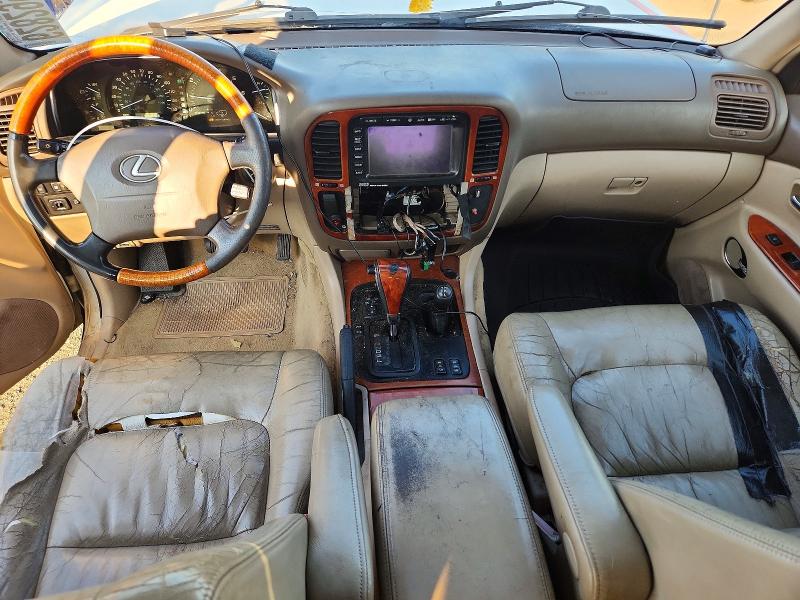62829916 :رقم المزاد ، JTJHT00WX23518906 vin ، 2002 Lexus Lx مزاد بيع