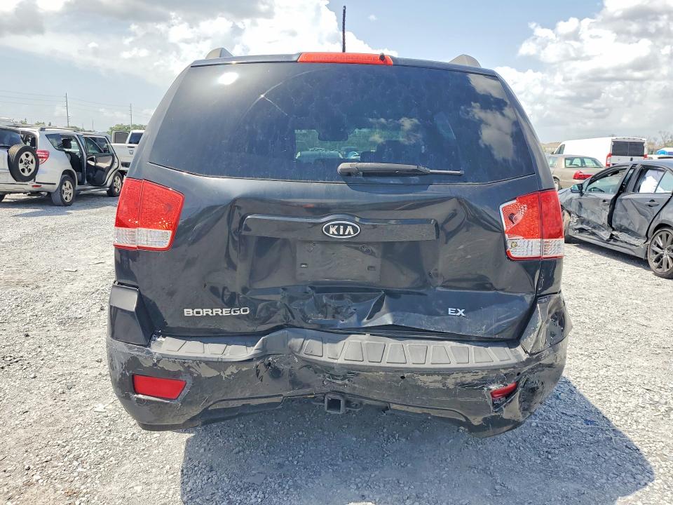2009 Kia Borrego მანქანა იყიდება აუქციონზე, vin: KNDJJ741295033515, აუქციონის ნომერი: 61734546