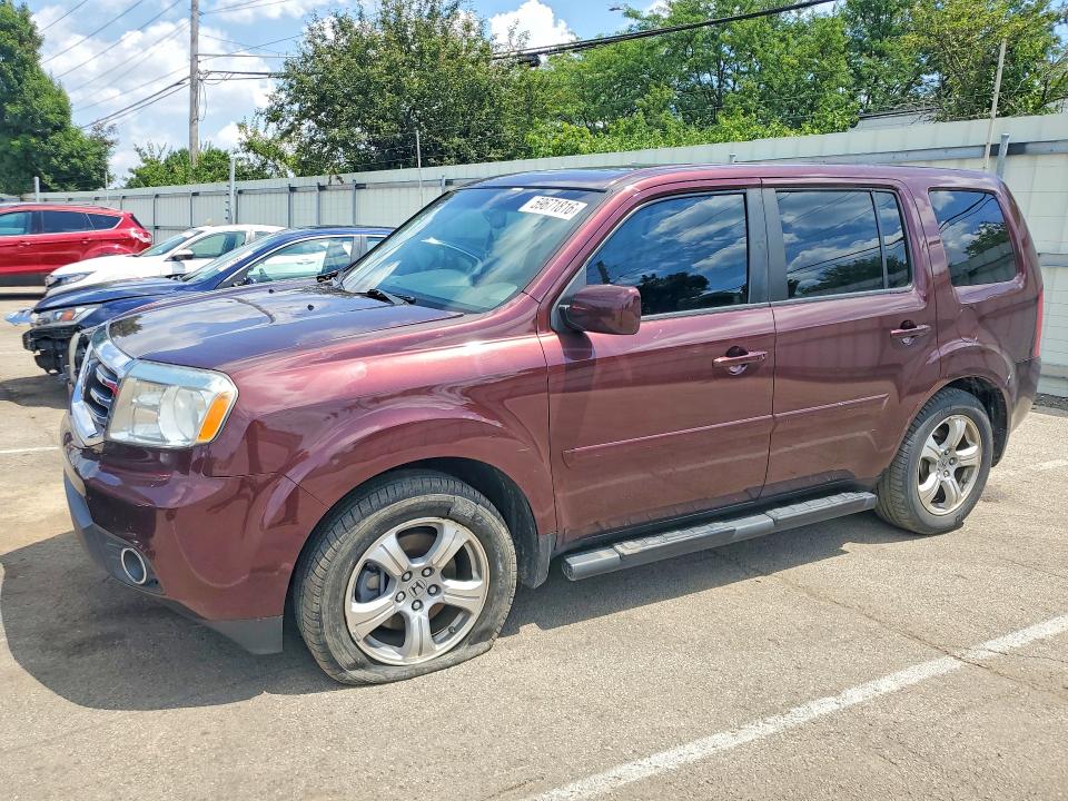 59671816 :رقم المزاد ، 5FNYF4H56CB064574 vin ، 2012 Honda Pilot مزاد بيع