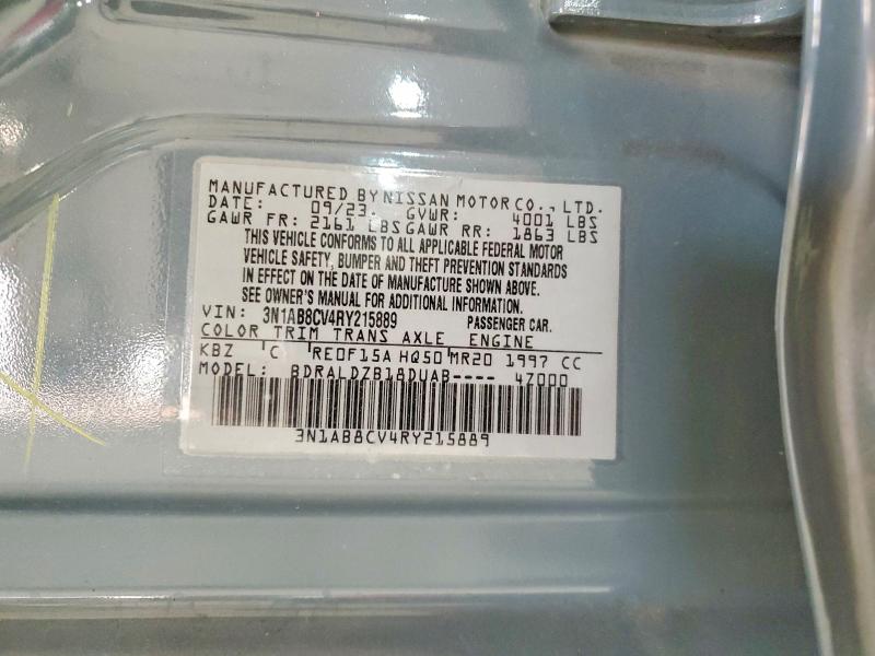 Продаж на аукціоні авто 2024 Nissan Sentra, vin: 3N1AB8CV4RY215889, номер лоту: 60923976