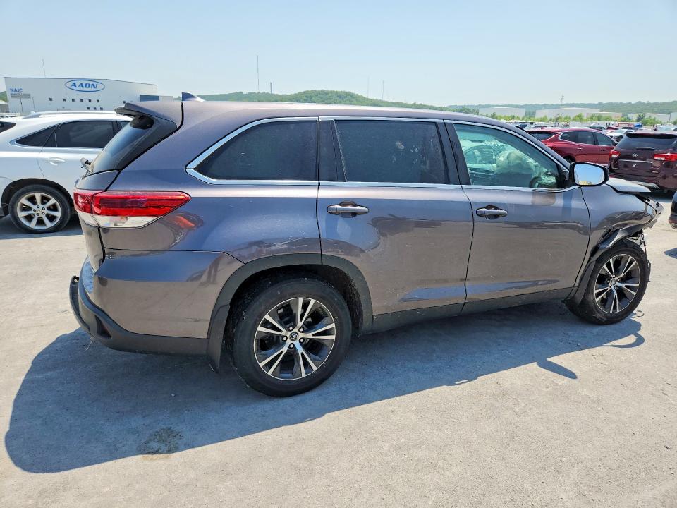 2019 Toyota Highlander მანქანა იყიდება აუქციონზე, vin: 5TDBZRFH4KS954640, აუქციონის ნომერი: 62044886