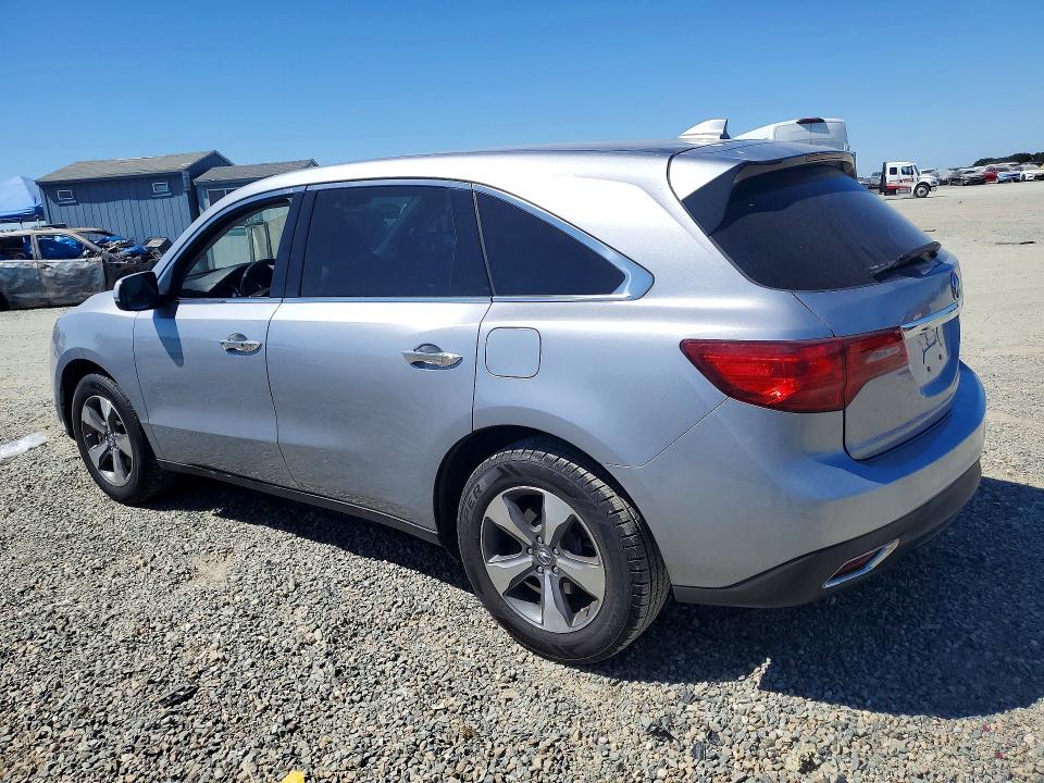 59720306 :رقم المزاد ، 5FRYD4H29GB058803 vin ، 2016 Acura Mdx مزاد بيع