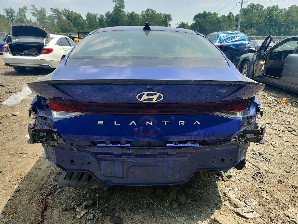 Продажа на аукционе авто 2025 Hyundai Elantra, vin: KMHLM4DG5SU876635, номер лота: 61490786