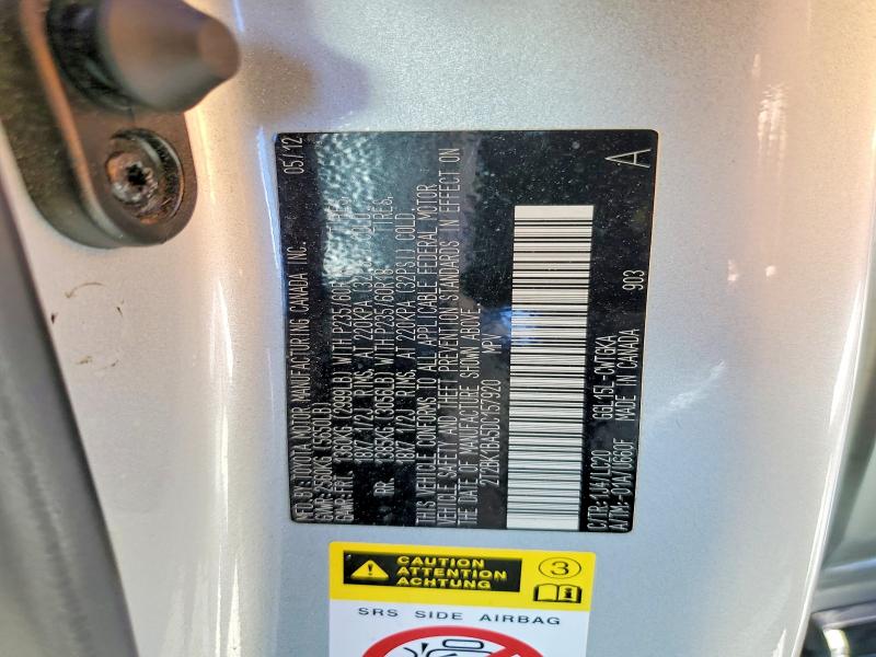 Продаж на аукціоні авто 2013 Lexus Rx 350, vin: 2T2BK1BA5DC157920, номер лоту: 63353916