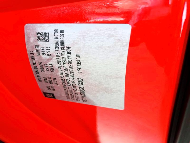 2013 Chevrolet Corvette მანქანა იყიდება აუქციონზე, vin: 1G1YA2DW8D5102383, აუქციონის ნომერი: 59725296