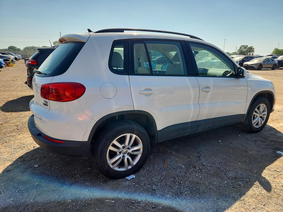 Продаж на аукціоні авто 2017 Volkswagen Tiguan, vin: WVGBV7AXXHW510908, номер лоту: 60041376