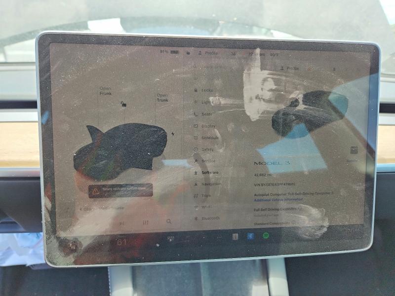 Продажа на аукционе авто 2023 Tesla Model 3, vin: 5YJ3E1EA3PF431692, номер лота: 60890246