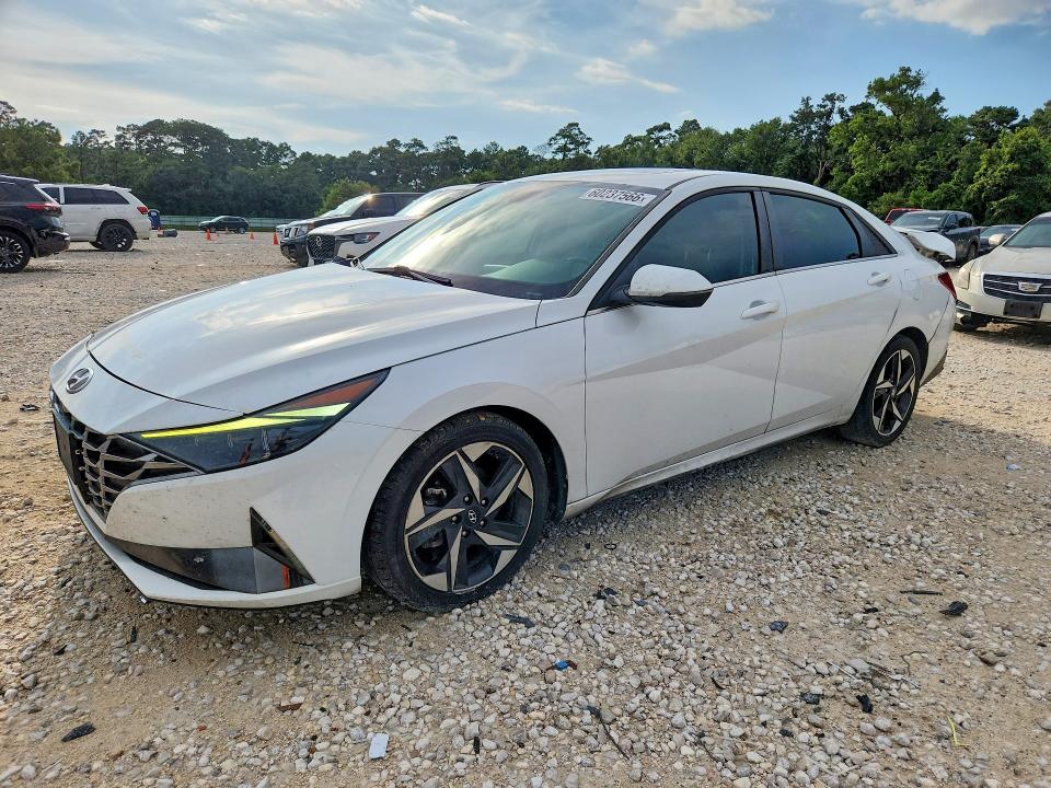 Продажа на аукционе авто 2021 Hyundai Elantra, vin: 5NPLP4AG4MH028792, номер лота: 60237566