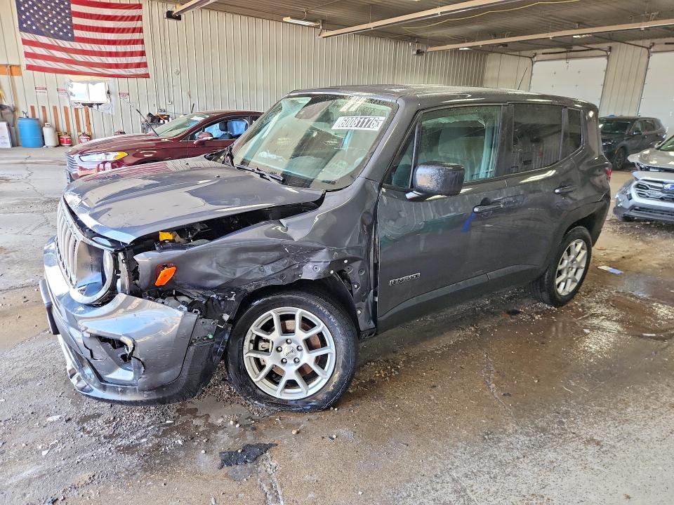 60081176 :رقم المزاد ، ZACNJDB14PPP72342 vin ، 2023 Jeep Renegade مزاد بيع