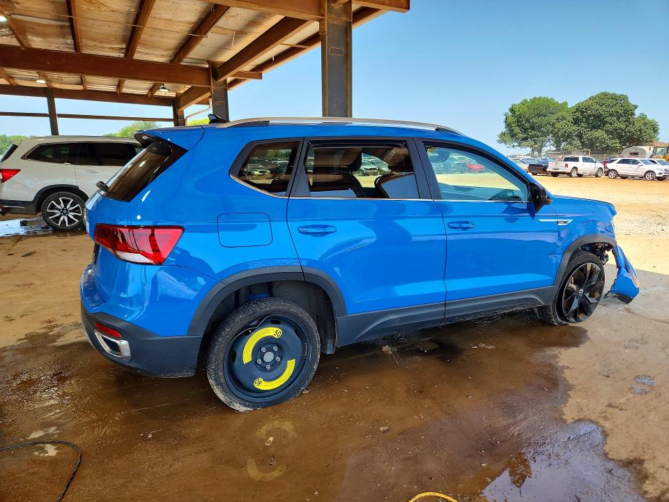 2023 Volkswagen Taos მანქანა იყიდება აუქციონზე, vin: 3VVEX7B29PM337008, აუქციონის ნომერი: 59605386