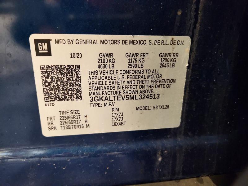 Продаж на аукціоні авто 2021 Gmc Terrain, vin: 3GKALTEV5ML324513, номер лоту: 60219536