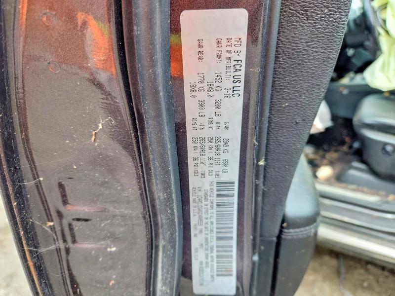Aukcja sprzedaży 2016 Dodge Durango, vin: 1C4RDJDG0GC400559, numer aukcji: 61442706