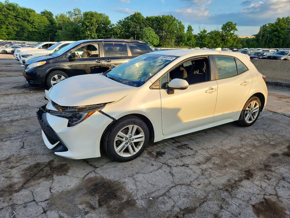 2019 Toyota Corolla Hatchback მანქანა იყიდება აუქციონზე, vin: JTNK4RBE1K3046802, აუქციონის ნომერი: 59994126