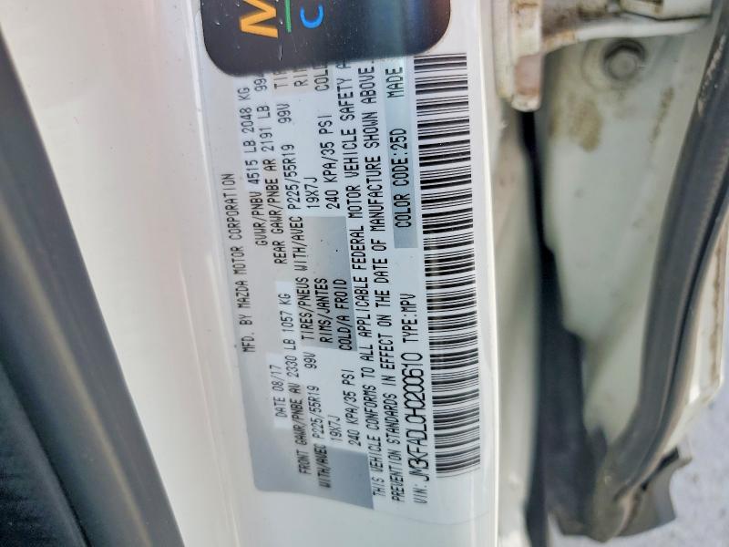 Aukcja sprzedaży 2017 Mazda Cx-5, vin: JM3KFADL0H0200610, numer aukcji: 61499026
