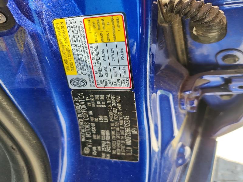 62580216 :رقم المزاد ، KNDJF723667272149 vin ، 2006 Kia Sportage مزاد بيع