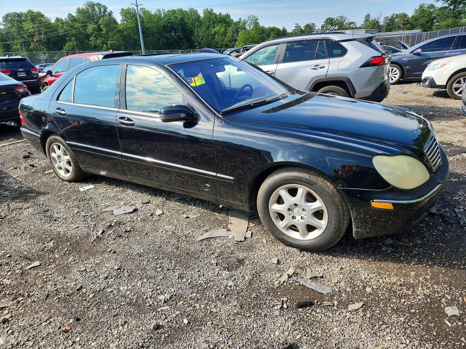 2001 Mercedes-benz S მანქანა იყიდება აუქციონზე, vin: WDBNG75J81A183234, აუქციონის ნომერი: 61988446