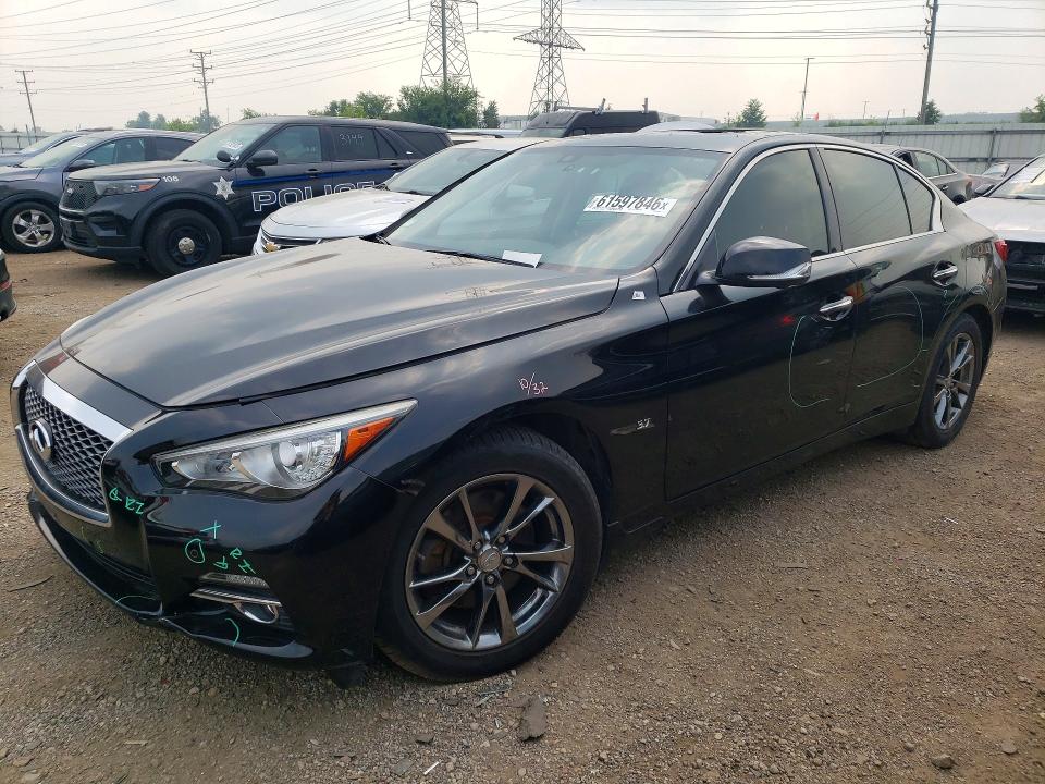 Auction sale of the 2015 Infiniti Q50, vin: JN1BV7AR9FM422661, lot number: 61597846