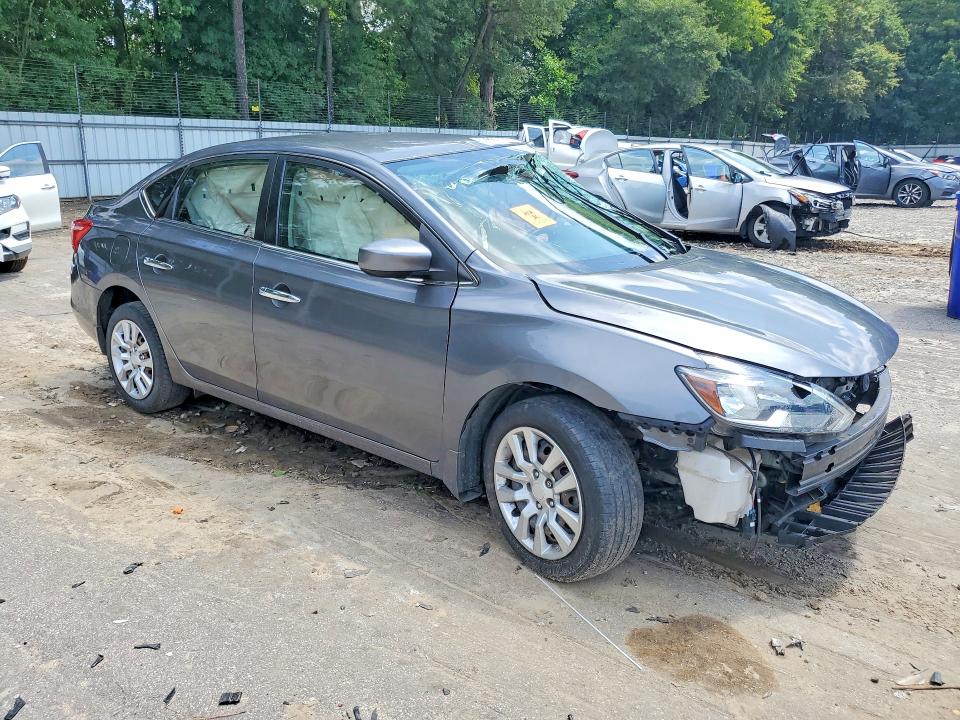 59867126 :رقم المزاد ، 3N1AB7AP6KY344852 vin ، 2019 Nissan Sentra مزاد بيع