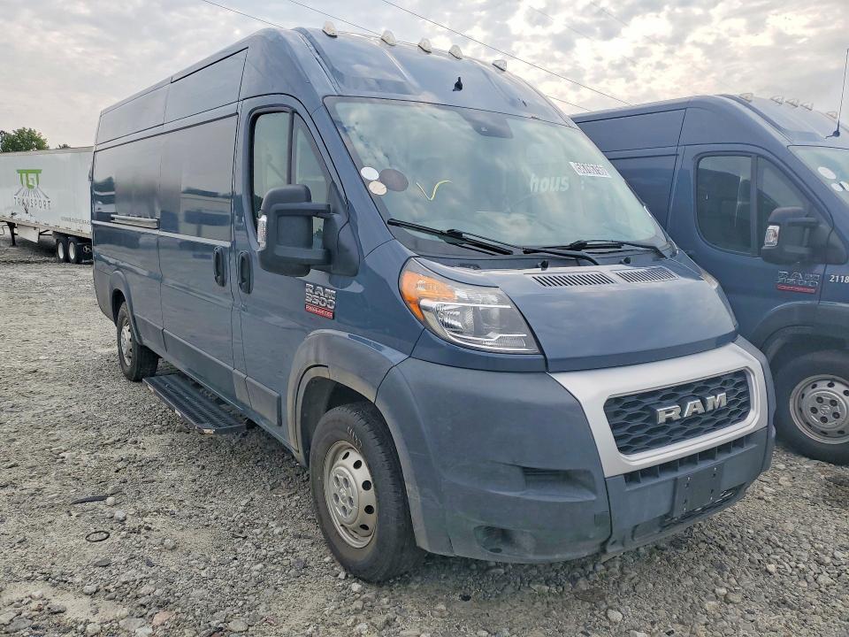 58766756 :رقم المزاد ، 3C6MRVJG1ME536380 vin ، 2021 Ram Promaster 3500 مزاد بيع