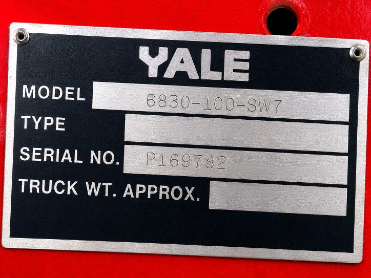 63476266 :رقم المزاد ، P169782 vin ، 1972 Yale 1972 Yale G83c-100-swt 10000l مزاد بيع
