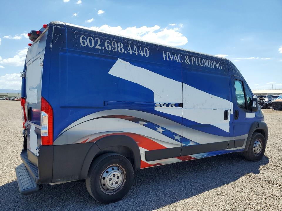 Продаж на аукціоні авто 2022 Ram Promaster 2500, vin: 3C6LRVDG9NE108887, номер лоту: 59807796