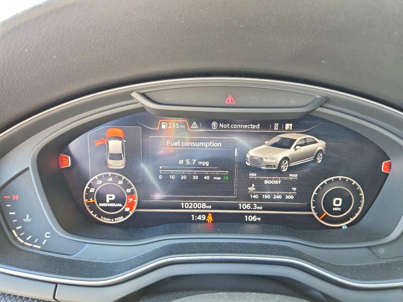 Aukcja sprzedaży 2018 Audi S4, vin: WAUB4AF4XJA002487, numer aukcji: 60420116