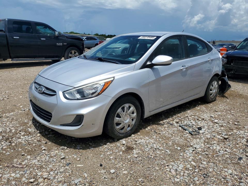 2017 Hyundai Accent მანქანა იყიდება აუქციონზე, vin: KMHCT4AE0HU249596, აუქციონის ნომერი: 59370466