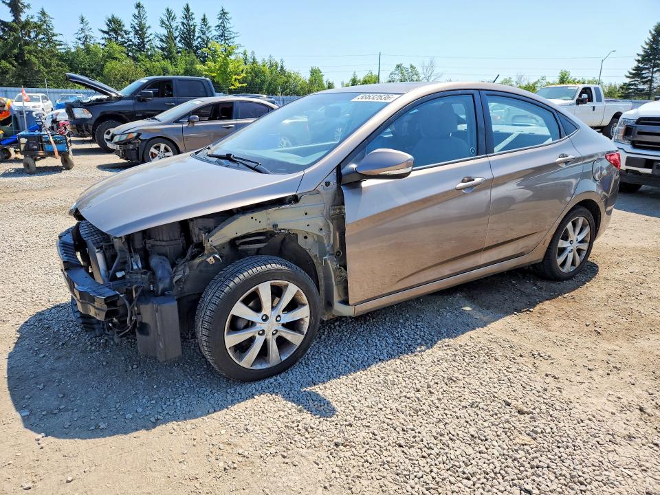 Aukcja sprzedaży 2013 Hyundai Accent, vin: KMHCU4AE4DU329930, numer aukcji: 58632636