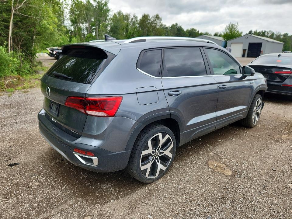 2022 Volkswagen Taos მანქანა იყიდება აუქციონზე, vin: 3VV2X7B29NM039462, აუქციონის ნომერი: 61961006